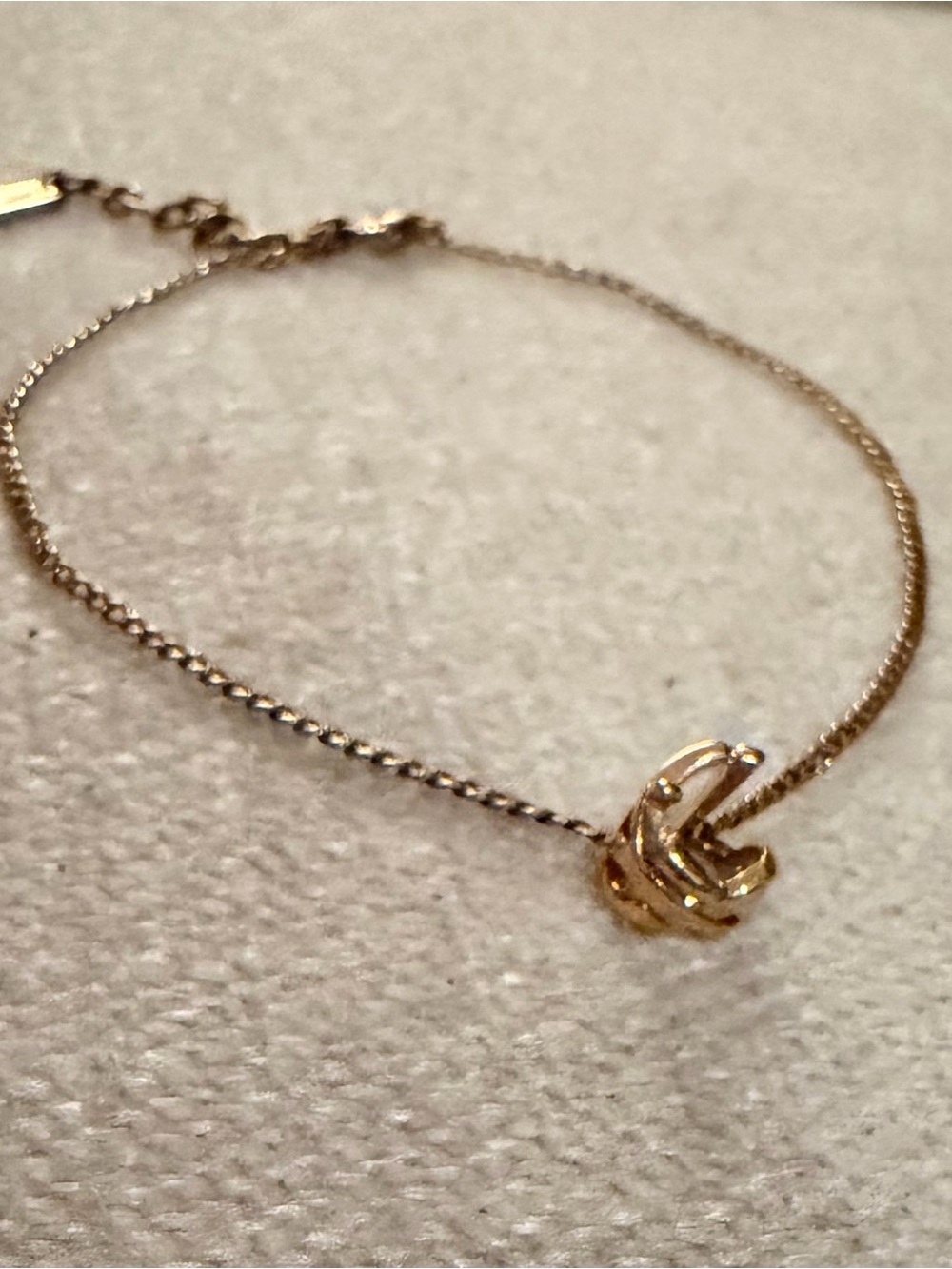 Authentic YSL Gold Opyum Monogram Twist Bracelet